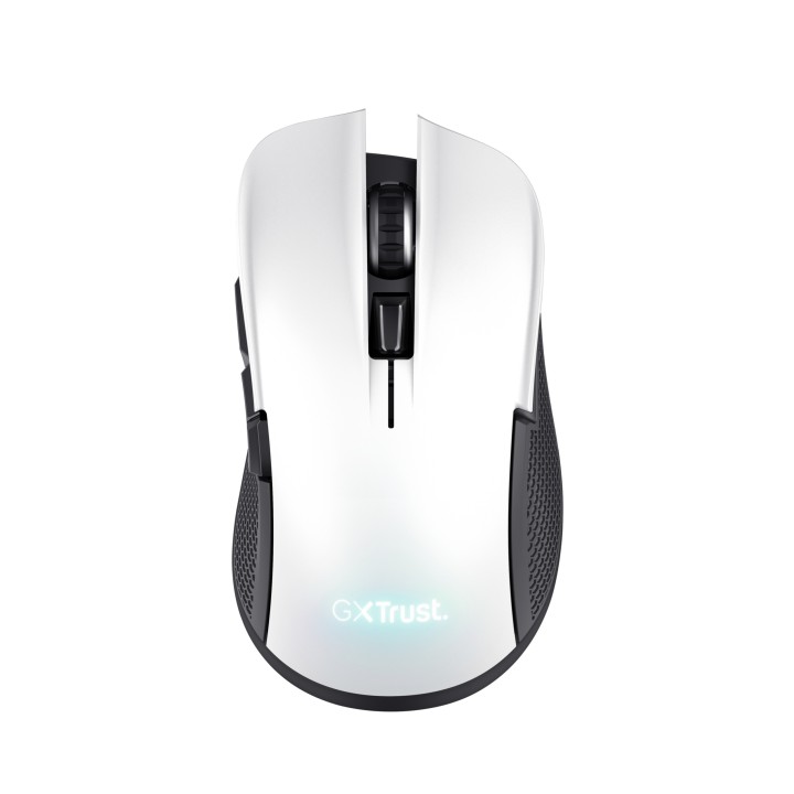 Ratón Gaming Trust GXT923W YBAR RF Blanco/Negro (24889)