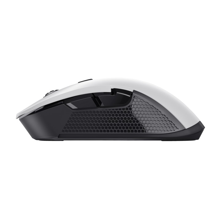 Ratón Gaming Trust GXT923W YBAR RF Blanco/Negro (24889)