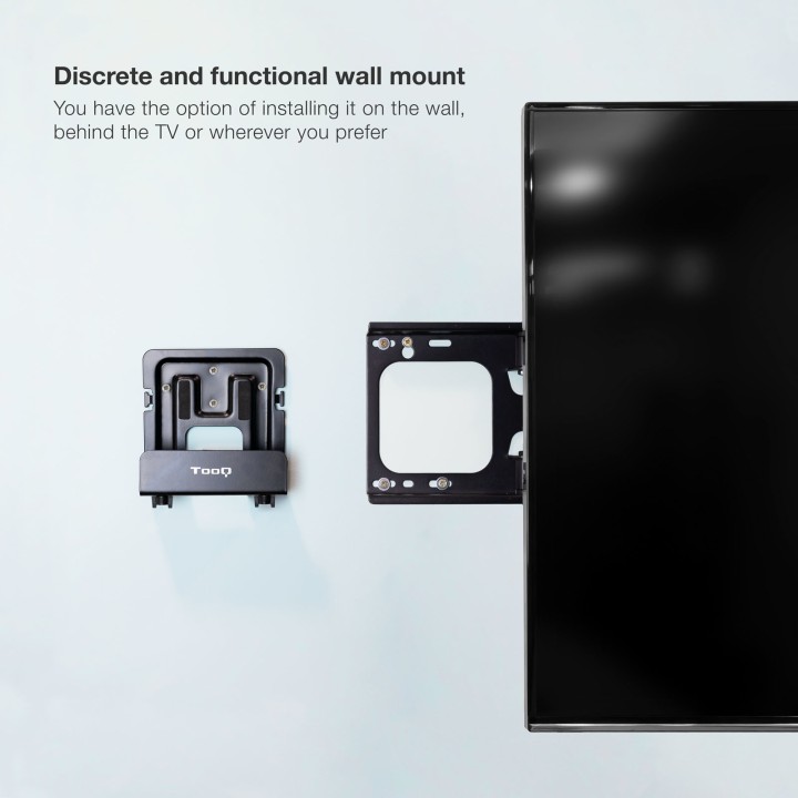 Soporte Pared TOOQ Router/Mini PC/Consola (TQMPM4776)
