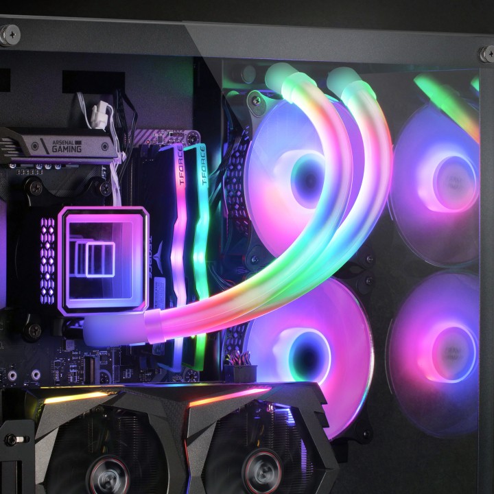 Ref. Liquida CPU Mars Gaming ARGB Negra (MLULTRA240)