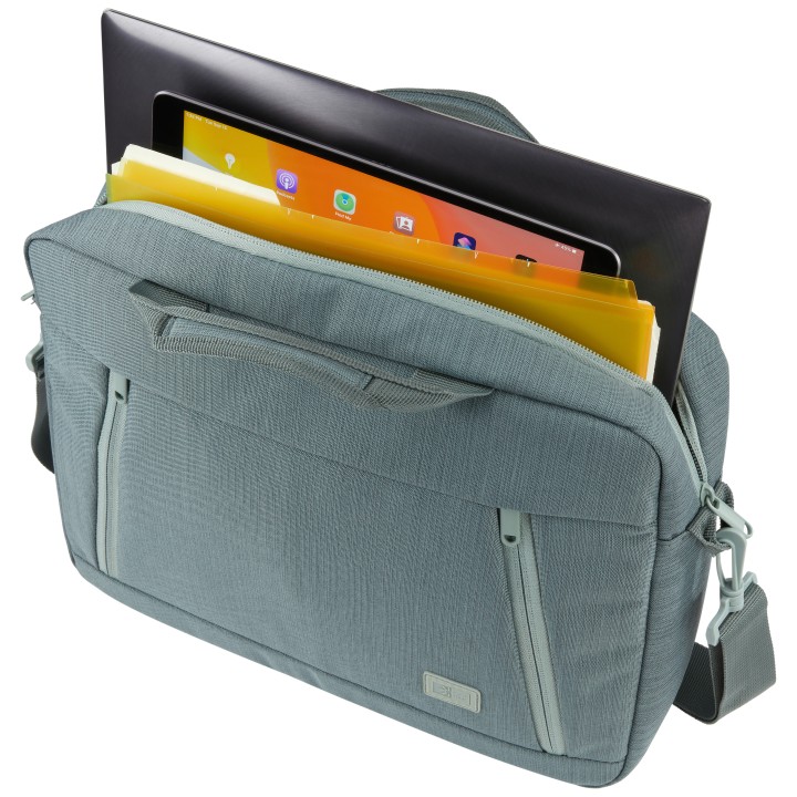 Maletín CASE LOGIC Huxton Attache 14" Gris (3204652)