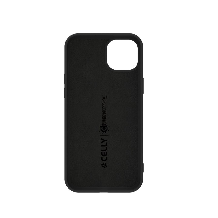 Funda CELLY Cromomag iPhone 15 Negra (CROMOMAG1053BK)