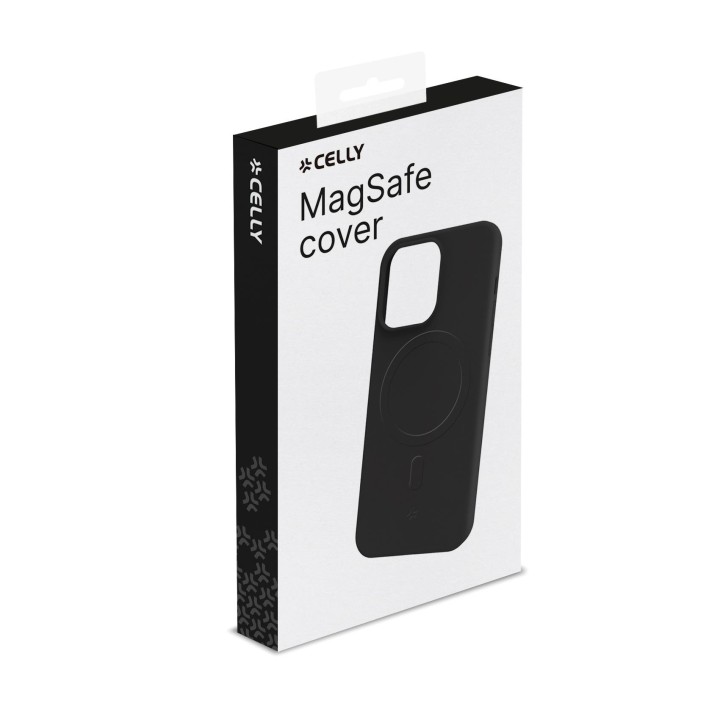 Funda CELLY Cromomag iPhone 15 Negra (CROMOMAG1053BK)