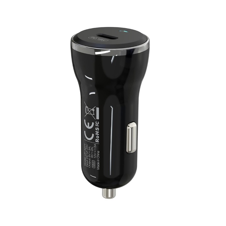 Cargador Coche CELLY 20W 1xUSB-A 2.0 Negro (RTGCC20WBK)