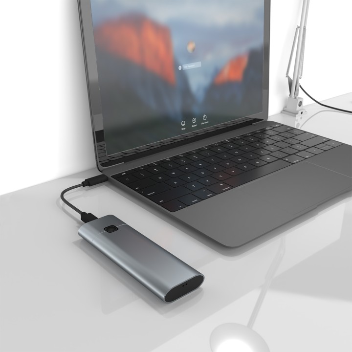 Caja AISENS SSD M.2 NVMe USB-C 3.1 Gris (ASM2-021GR)