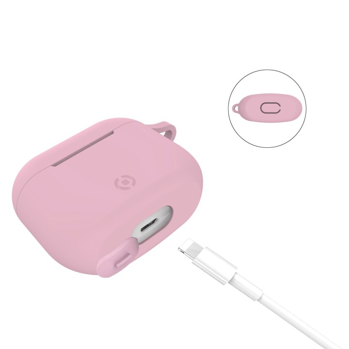 Funda CELLY para Apple Airpods 3 Rosa (AIRCASE03PK)