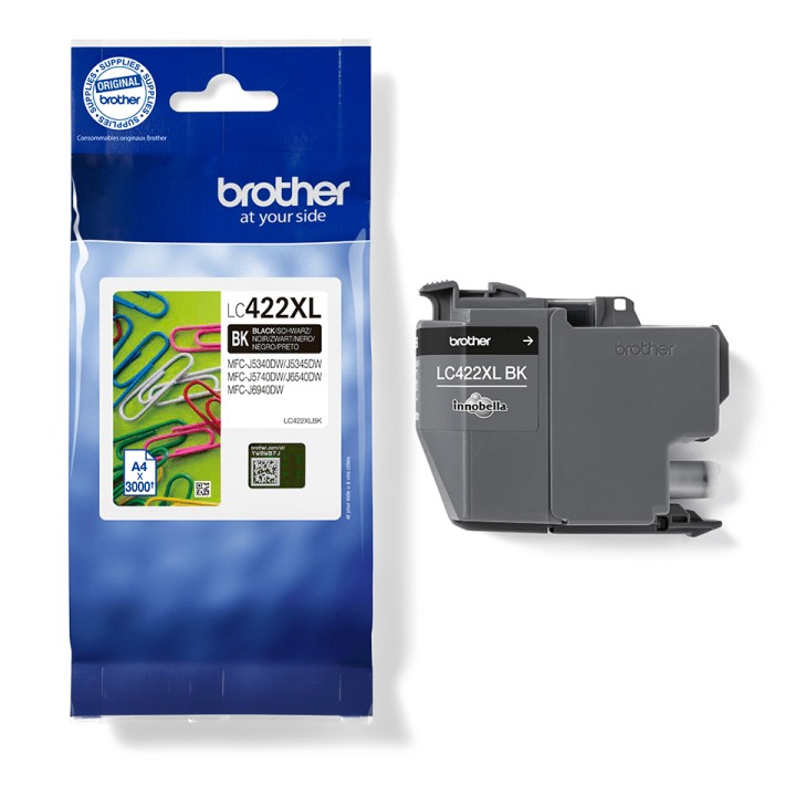 Tinta BROTHER Negro (LC422XLBK)
