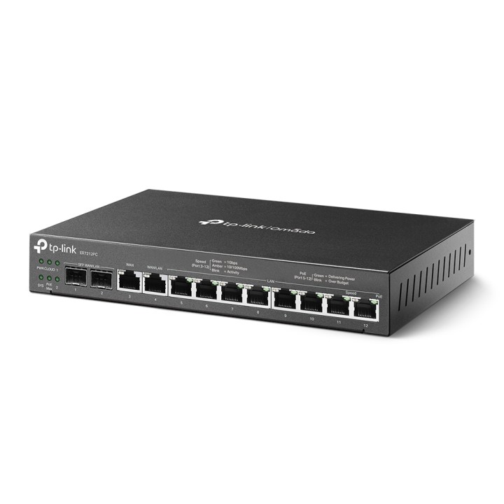 Router TP-Link VLAN 2xSFP PoE Negro (ER7212PC)