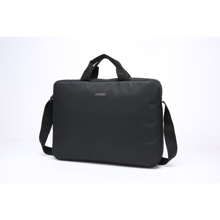 Maletín NILOX Basic 15.6" Poliéster Negro (NXB001)