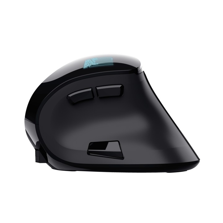 Ratón Vertical Trust Voxx RF Bluetooth Negro (23731)