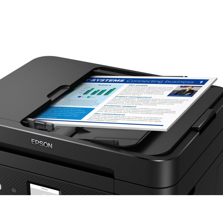 Multif Epson WF-2965DWF A4 Color Fax Negra (C11CK60404)