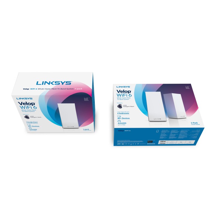 Mesh Linksys AX4200 USB RJ45 Pack 2 Blanco (MX8400-EU)