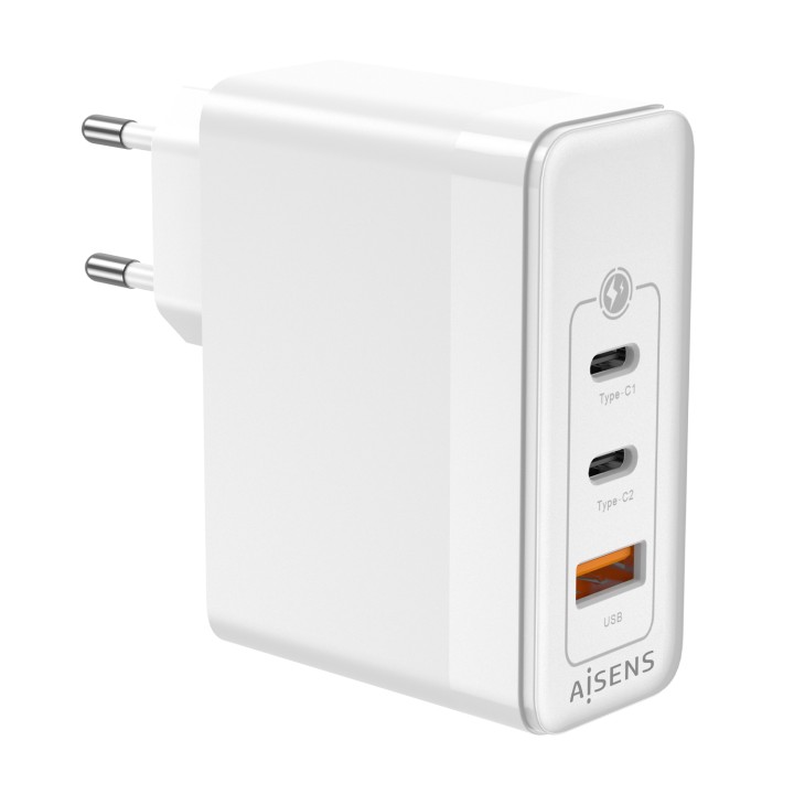Cargador Pared AISENS 1USB-A 2USB-C (ASCH-100W3P008-W)