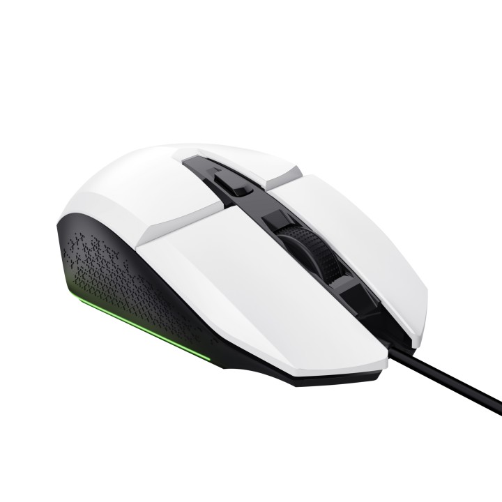 Ratón Gaming Trust GXT 109W FELOX RGB Blanco (25066)