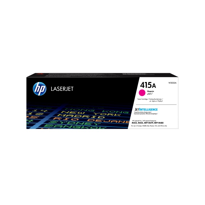 Toner HP LaserJet 415A Magenta 2100 páginas (W2033A)