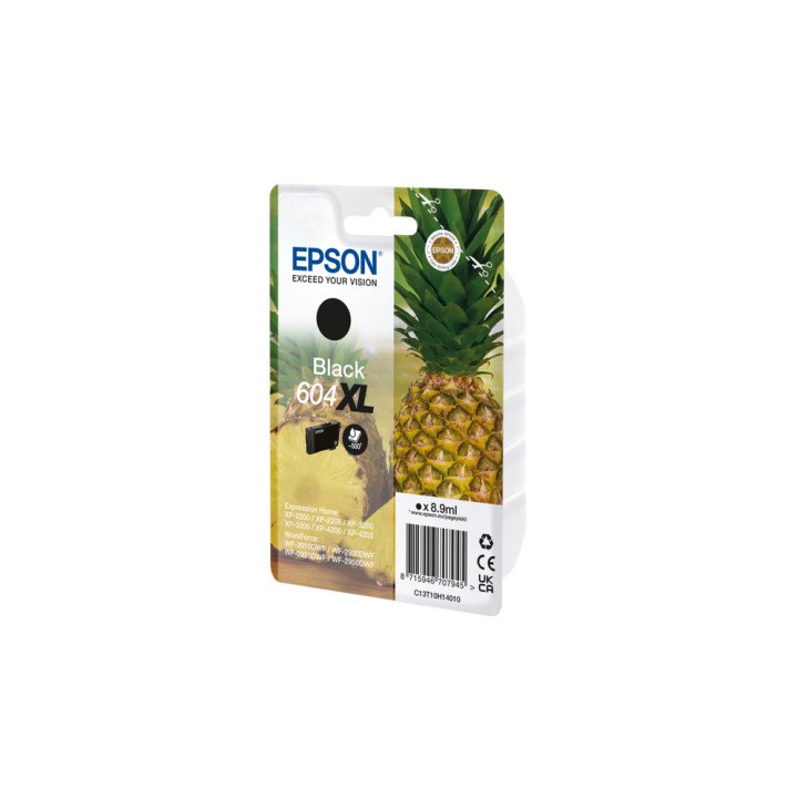Tinta Epson 604XL Negro 8.9ml 500 pág (C13T10H14010)