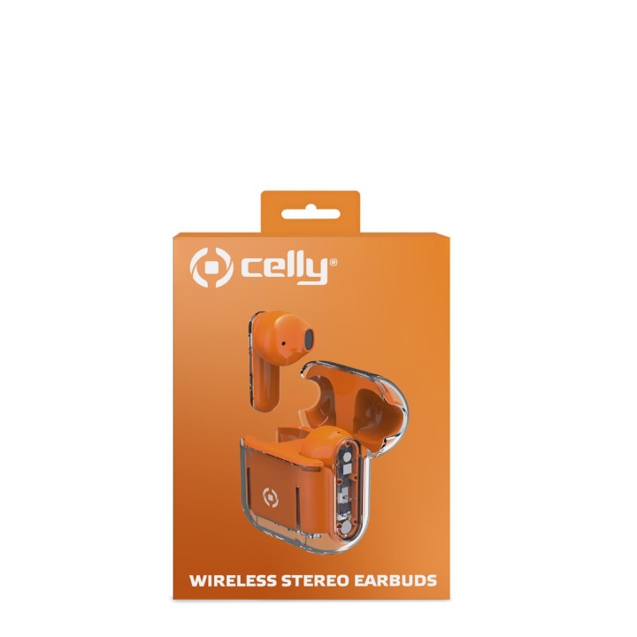 Auriculares CELLY TWS Intraurales Naranja (SHEEROR)