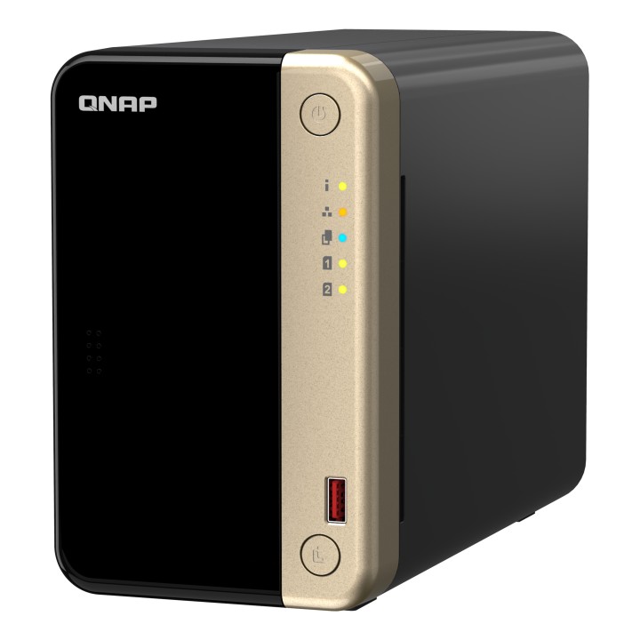Caja Servidor NAS QNAP N5095 8Gb 2.5"/3.5" (TS-264-8G)