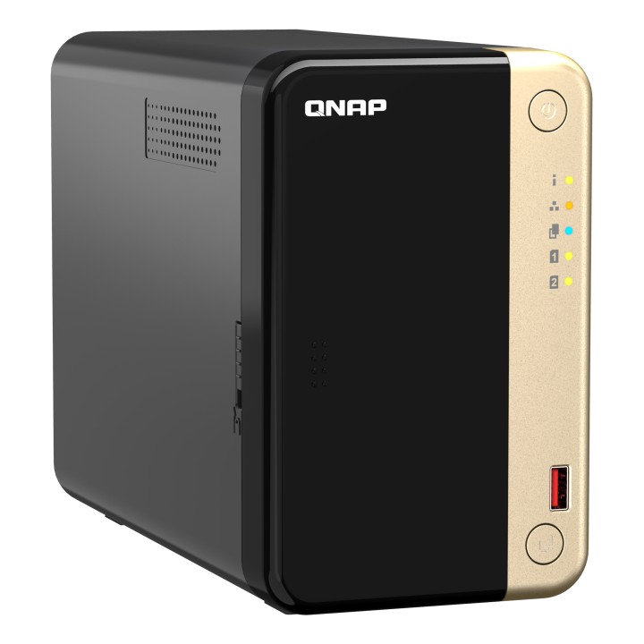 Caja Servidor NAS QNAP N5095 8Gb 2.5"/3.5" (TS-264-8G)