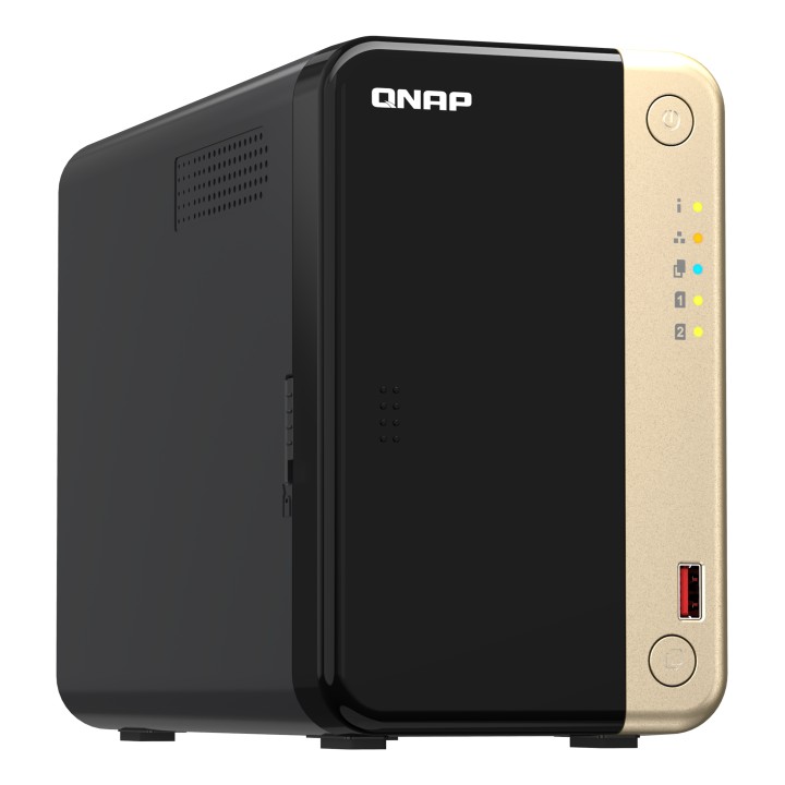 Caja Servidor NAS QNAP N5095 8Gb 2.5"/3.5" (TS-264-8G)