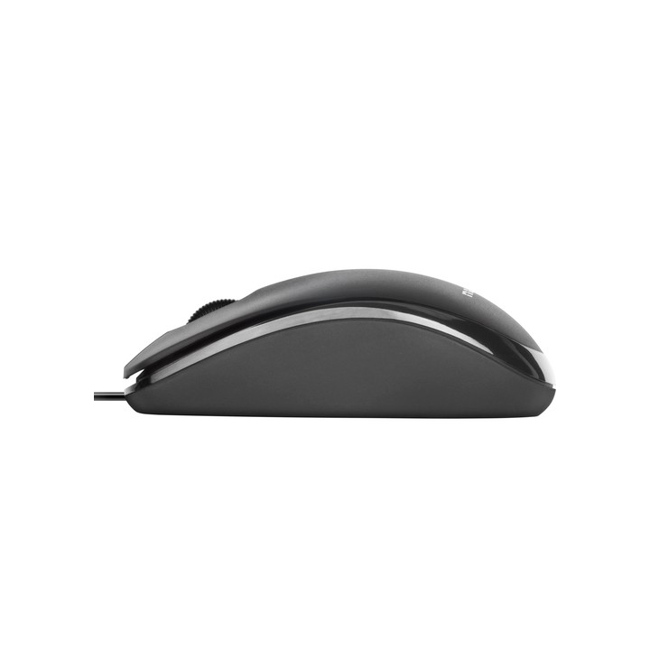 Ratón NILOX Óptico USB-A 1600dpi Negro (MOUSB1003)