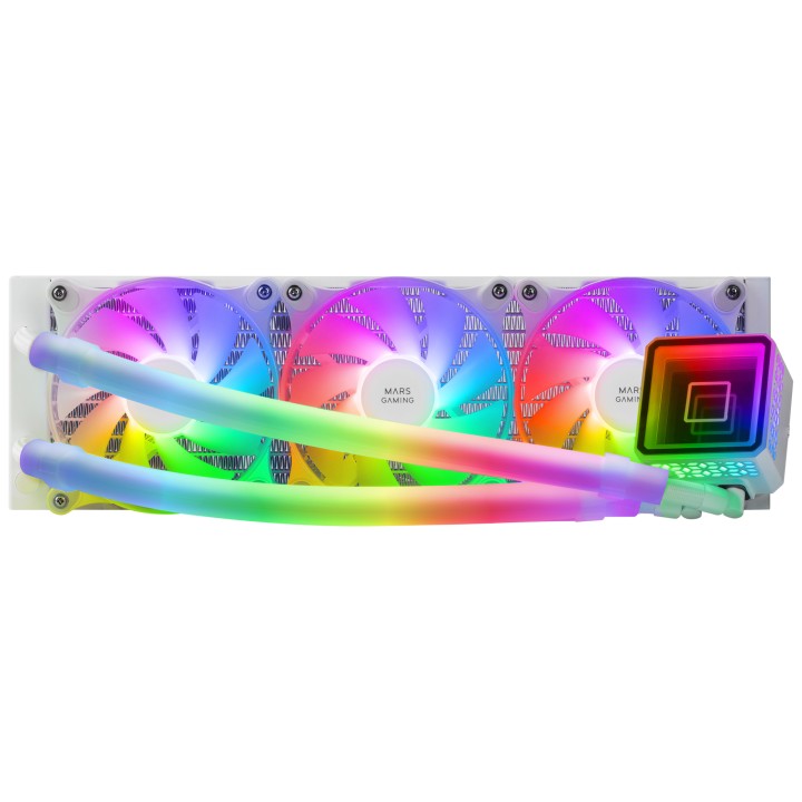 Ref. Líq. CPU Mars Gaming 650W ARGB Blanca(MLULTRA360W)