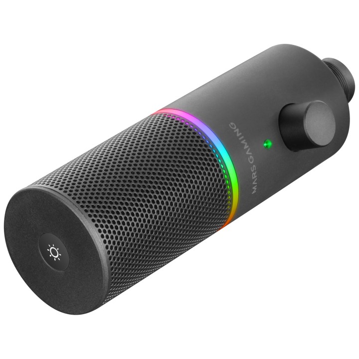 Micrófono Sobremesa Mars Gaming 3.5mm USB Negro(MMICXT)