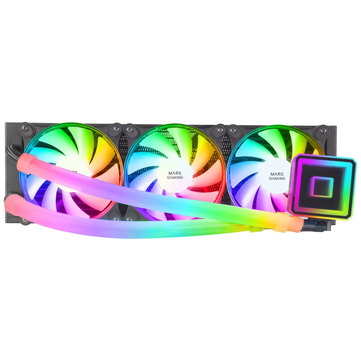 Ref. Líq. CPU Mars Gaming 650W ARGB Negra (MLULTRA360)