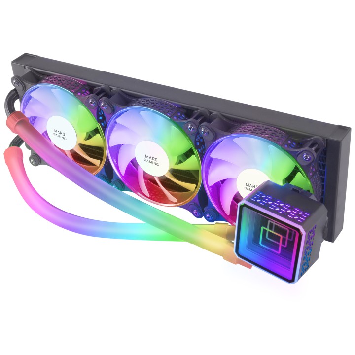 Ref. Líq. CPU Mars Gaming 650W ARGB Negra (MLULTRA360)