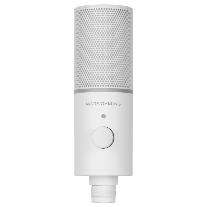 Micrófono Mesa Mars Gaming 3.5mm USB Blanco (MMICXTW)