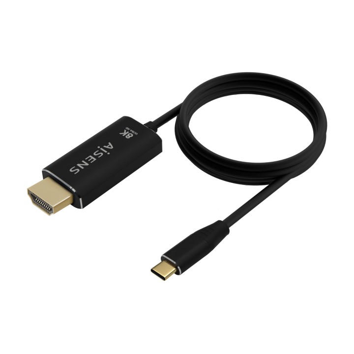 Cable AISENS USB-C/M a HDMI/M 8K 2m Negro (A109-0712)