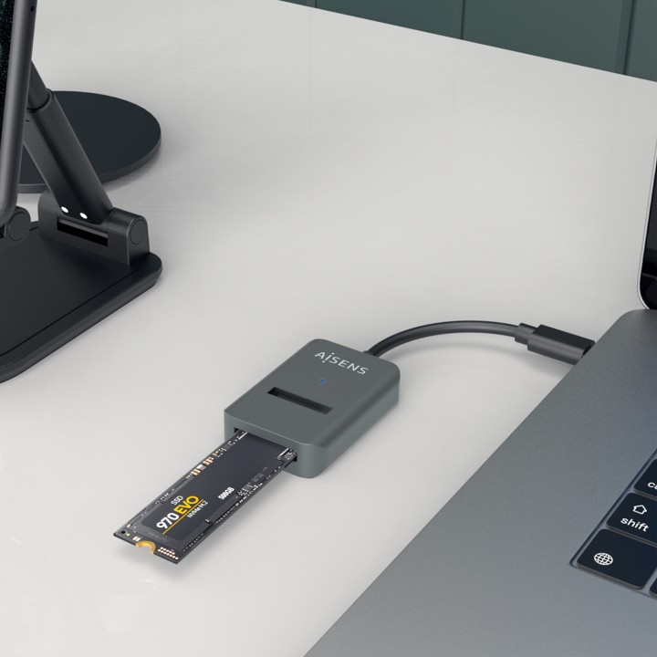 Dock AISENS USB-C SSD M.2 SATA/NVMe (ASUC-M2D012-GR)