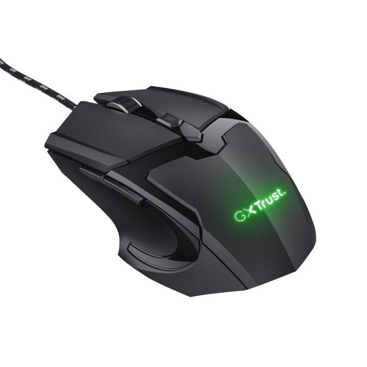 Kit Gaming Trust Auric+Ratón 3.5mm USB Negros (24761)