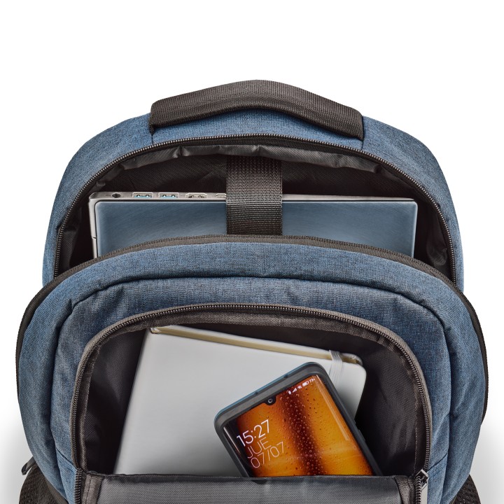 Mochila NGS 15.6" Poliéster Azul Oscuro (SACKSCHARTER)