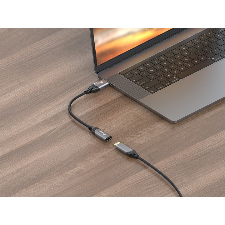 Cable EQUIP DP/M a HDMI/H 15cm Negro/Gris (EQ133446)