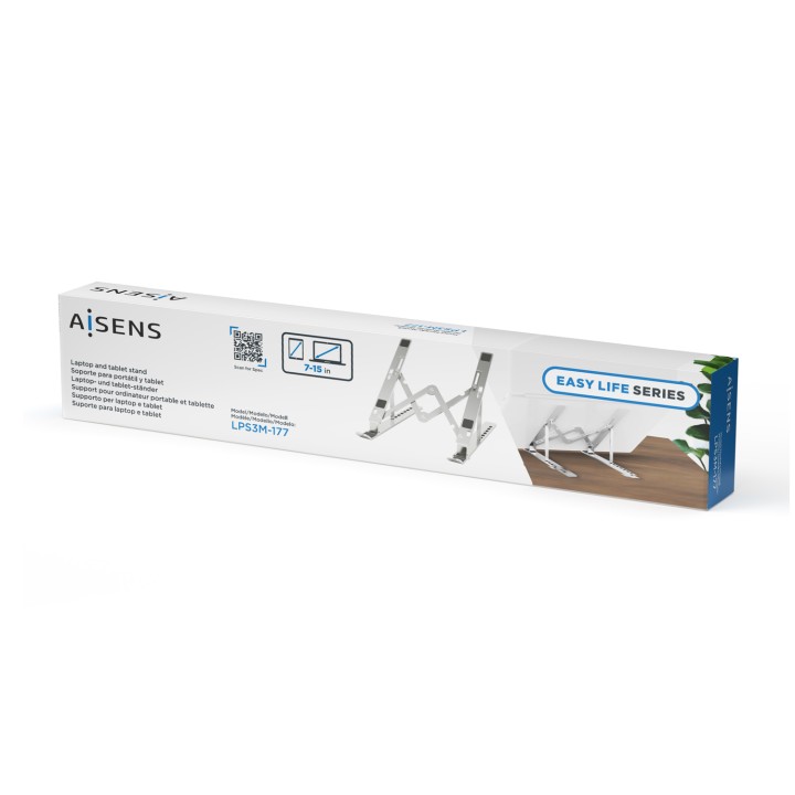 Soporte AISENS Portatil/tablet 15" Plata (LPS3M-177)