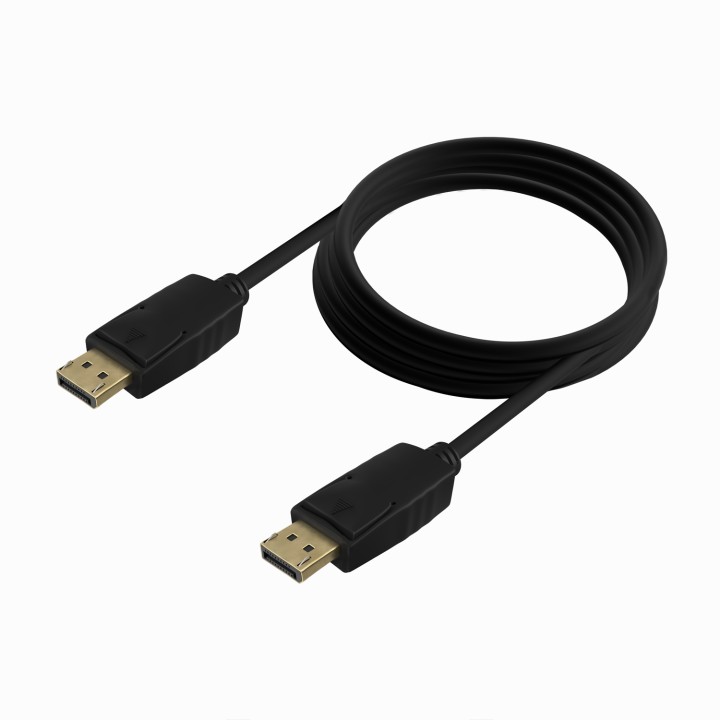 Cable AISENS DP 1.2/M a DP 1.2/M 2m Negro (A124-0740)