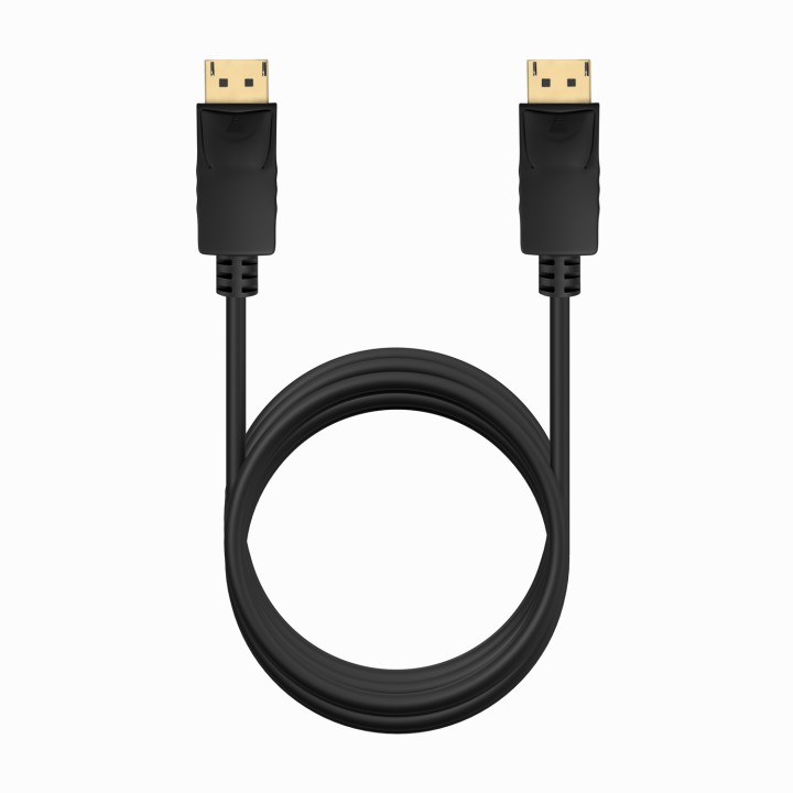 Cable AISENS DP 1.2/M a DP 1.2/M 2m Negro (A124-0740)