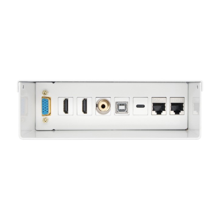 Caja Conexiones AISENS VGA HDMI USB-C RJ45 (A127-0720)