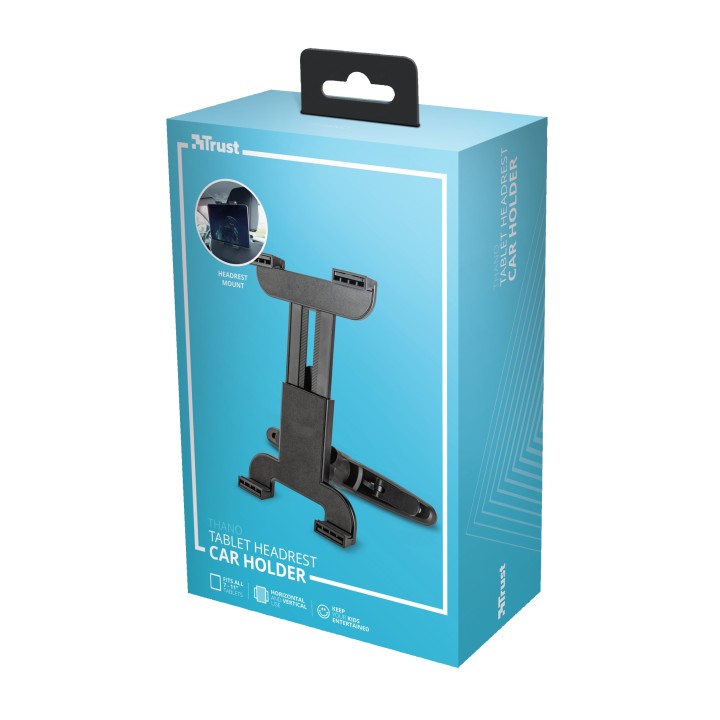 Soporte Reposacabezas Trust para Tablets Negro (23604)