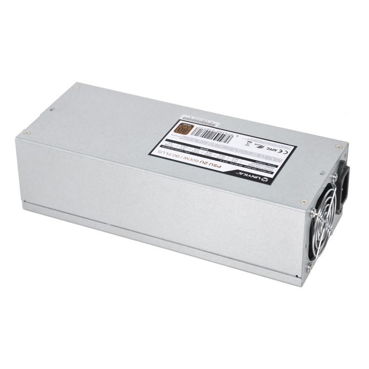 Fuente UNYKA FLEX 2U ATX 600W 80+ Bronze (UKPSU2U600W)