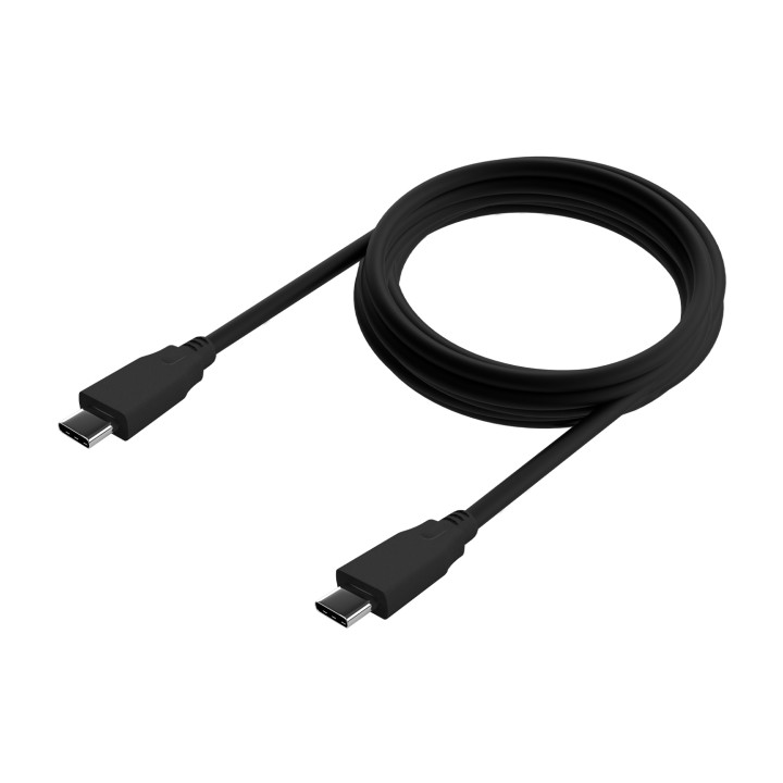 Cable AISENS USB-C/M a USB-C/M 1.5m Negro (A107-0703)