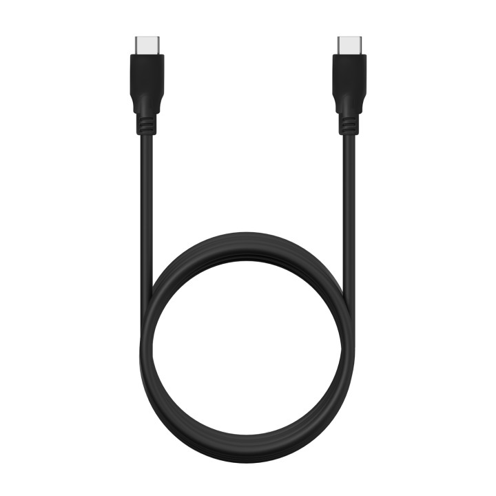 Cable AISENS USB-C/M a USB-C/M 1.5m Negro (A107-0703)