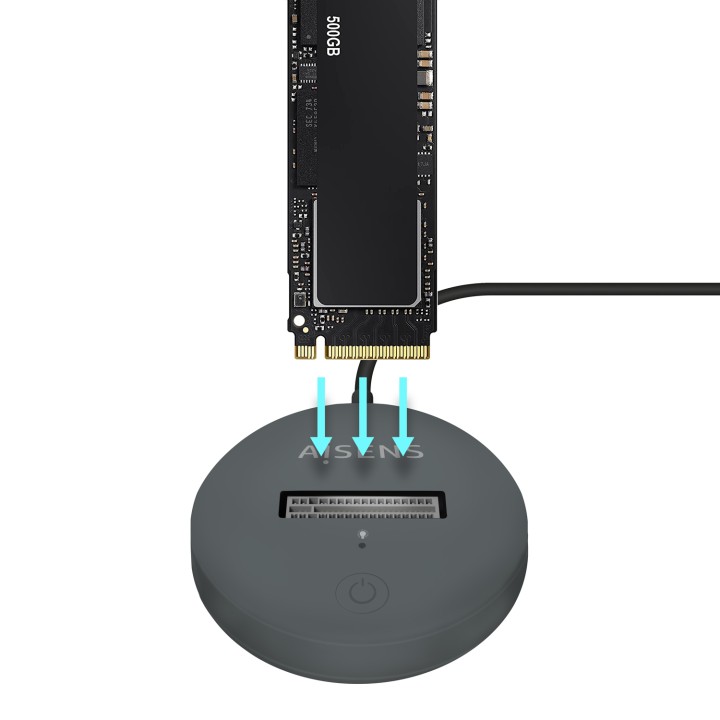 Dock AISENS USB-C SSD M.2 SATA/NVMe (ASUC-M2D014-GR)