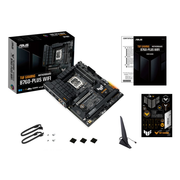 ASUS TUF GAMING B760-PLUS WIFI:(1700) 4DDR5 HDMI DP ATX