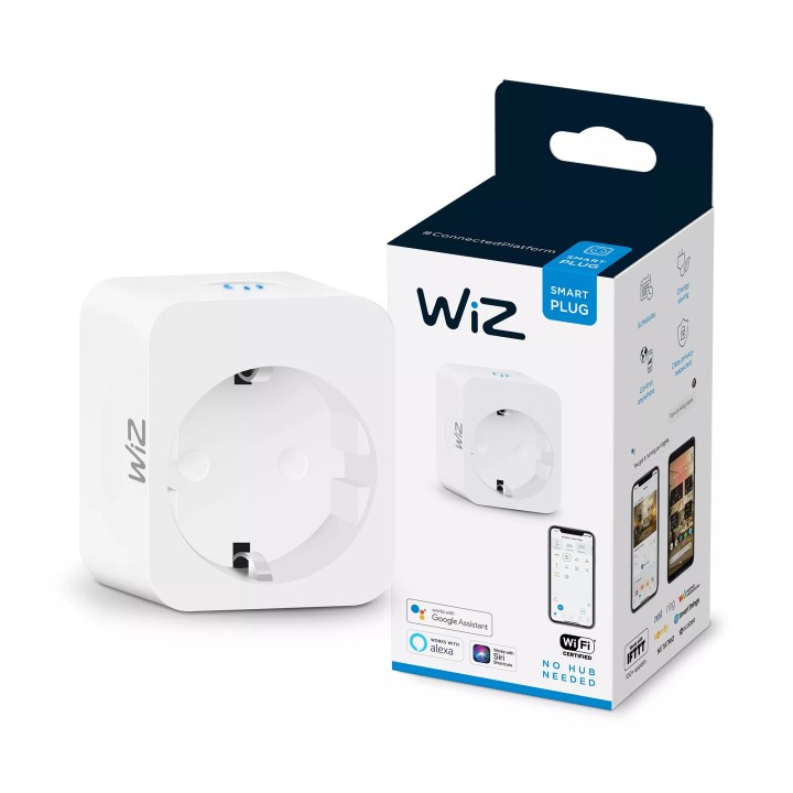 Enchufe Inteligente Wiz 230V WiFi Blanco (929002427614)