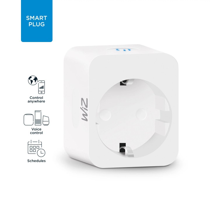 Enchufe Inteligente Wiz 230V WiFi Blanco (929002427614)