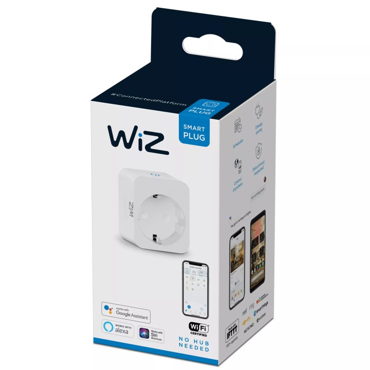 Enchufe Inteligente Wiz 230V WiFi Blanco (929002427614)