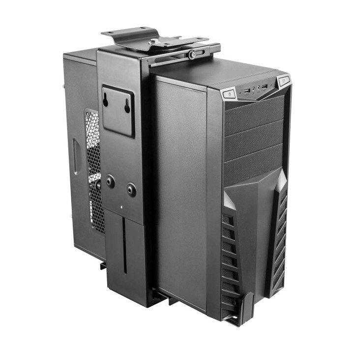 Soporte Bajomesa/Pared AISENS para CPU Negro(MPC04-203)