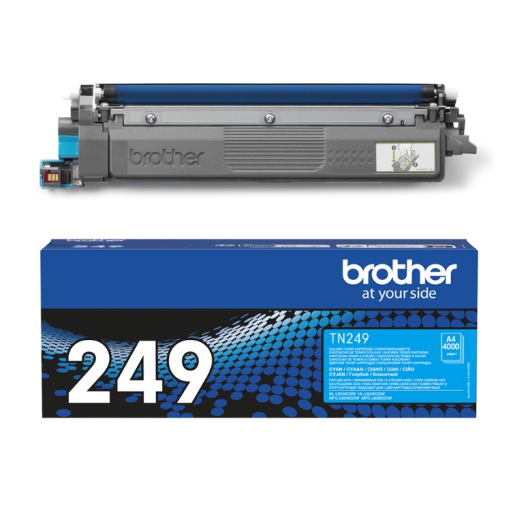 Toner BROTHER Cian 4000 páginas (TN249C)